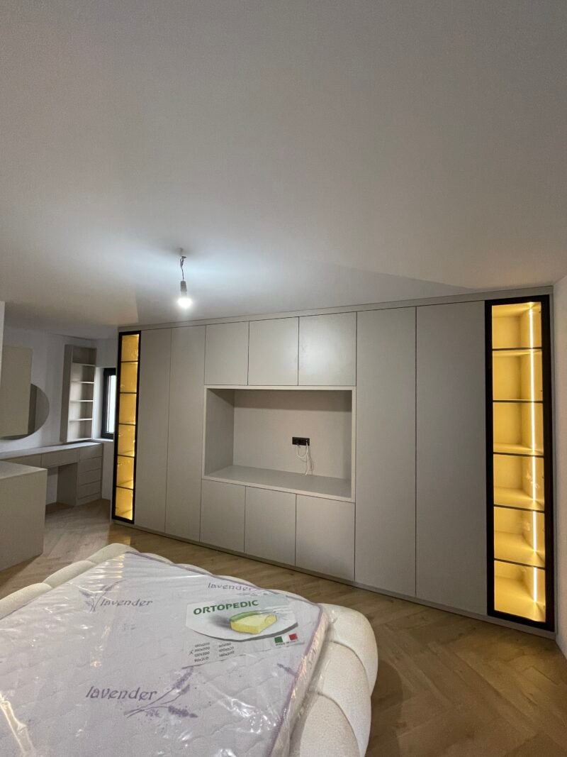 bedroom with TV