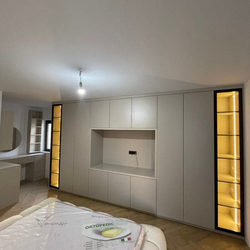 bedroom with TV